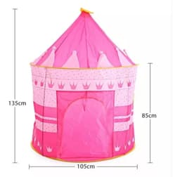 Carpa Castillo Infantil Azul Y Fucsia Pa thumbnail 6