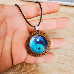 Collar Yin Yang Yinyang Yin Yan Unisex thumbnail 3
