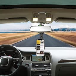 Soporte Celular Carro Espejo Retrovisor thumbnail 2