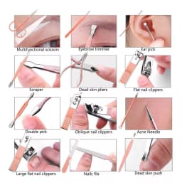 Juego Kit Cortaunas Manicure Y Pedicura thumbnail 3