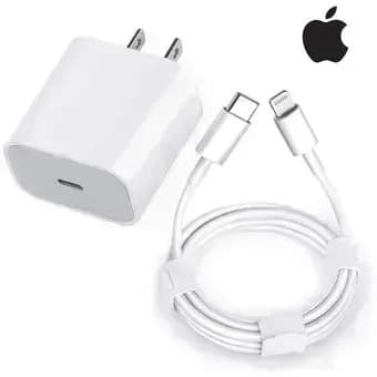 Cargador Iphone Carga Rapida 20w Cable
