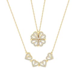Collar Trebol Corazonbolsa Regalo thumbnail 7