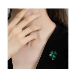 Broche Pin Prendedor De Trebol De Cuatro thumbnail 2