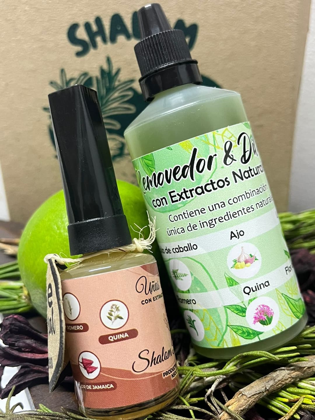 Baseremovedor De Unas Extracto Natural
